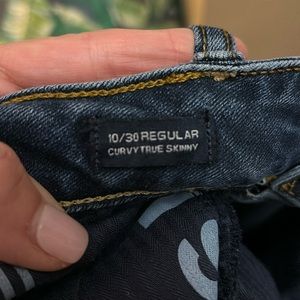 Gap curvy true skinny